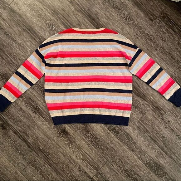 Ply cashmere striped sweater - Picture 6 of 7